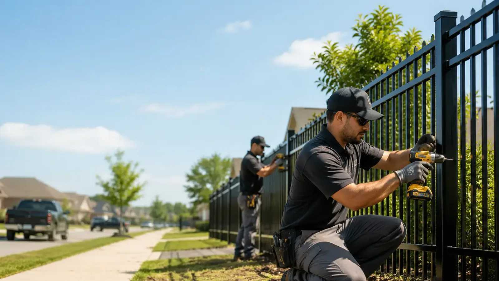 Metal Fence Installation in West Chester, PA